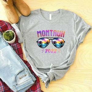 Montauk Shirt, Summer Shirt, Beach Shirt, Hello Summer Shirt